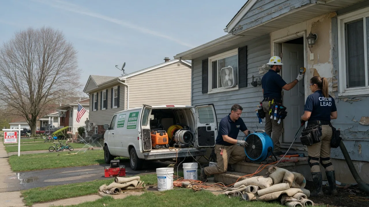 Flood Cleanup in Huntington Park, CA near me
